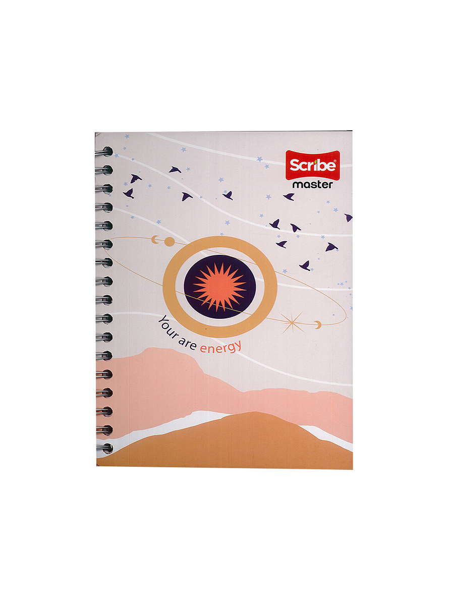 Cuaderno Pasta Dura Master Femenino 5 Materias  3