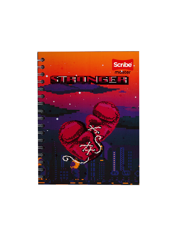 Agenda Pasta Dura Master Masculino 5 Materias  1