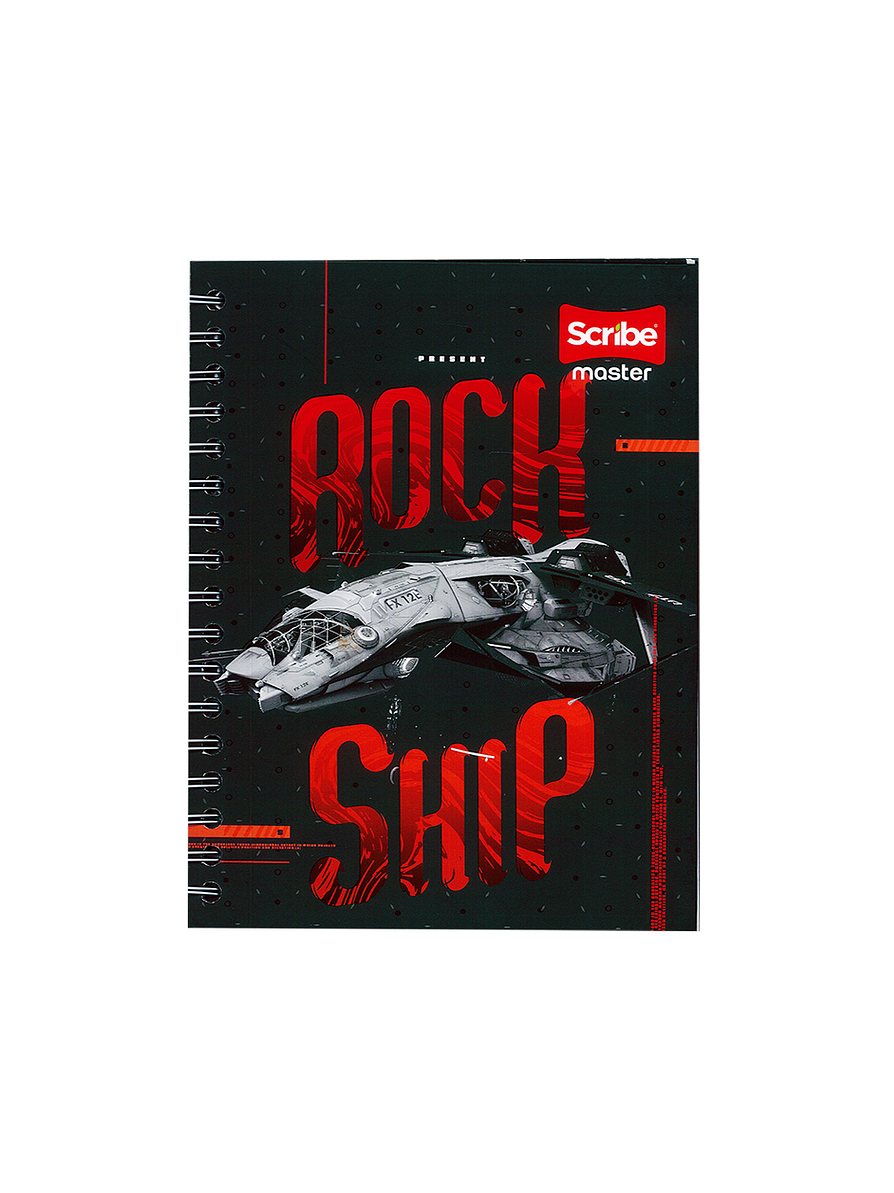 Agenda Pasta Dura Master Masculino 5 Materias  3