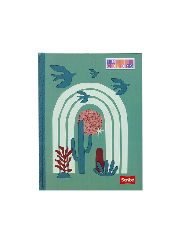 Cuaderno Pasta Dura Incolors 90 Hojas Cuadros 2