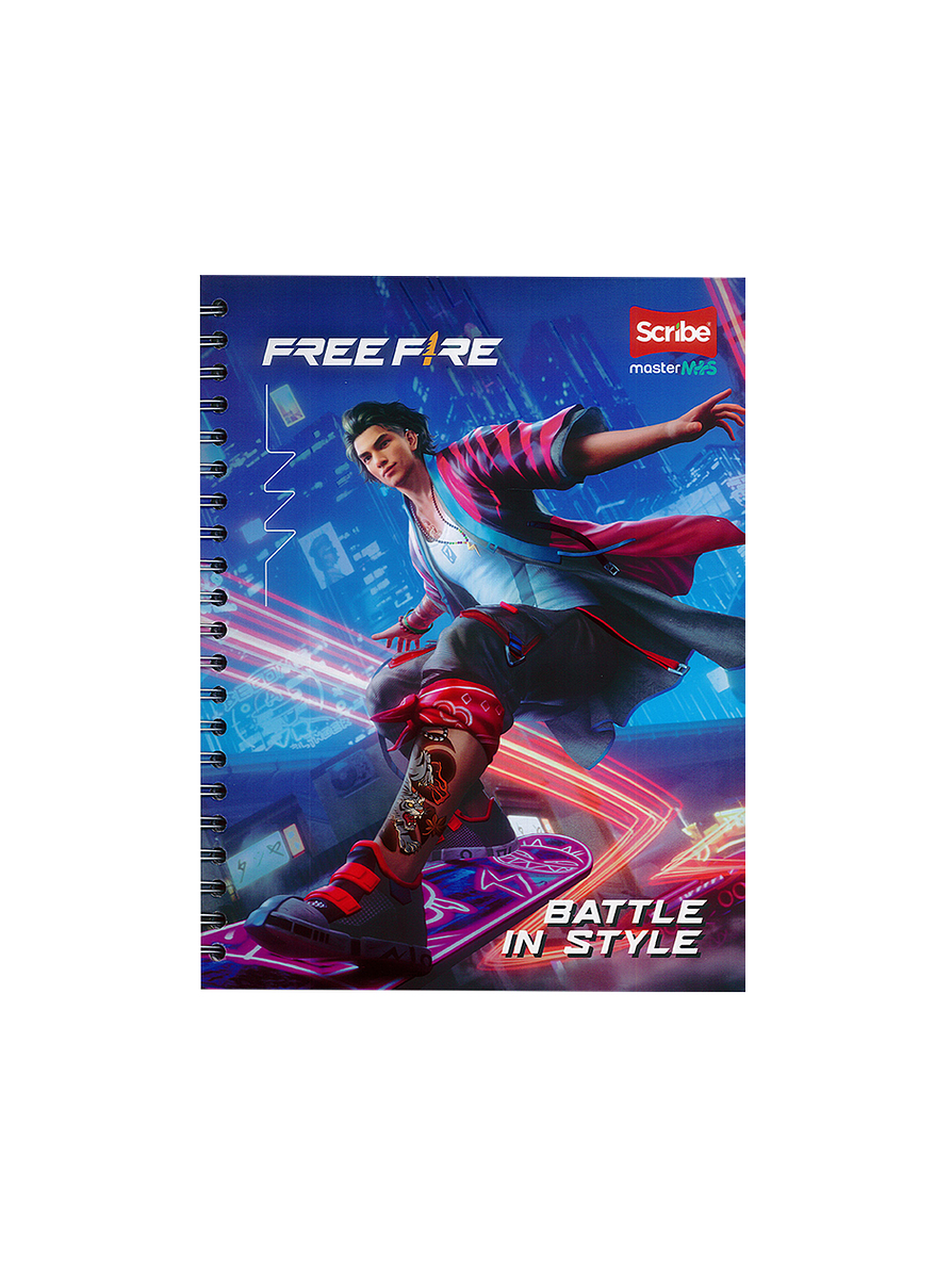 Cuaderno Catedrático Masculino Master 80 Hojas Cuadros 2