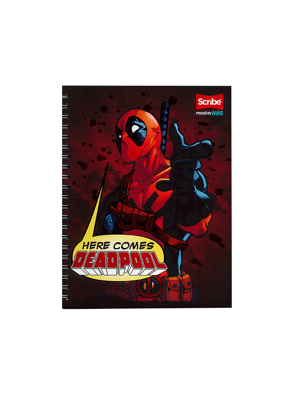 Cuaderno Catedrático Masculino Master 80 Hojas Lineas 1