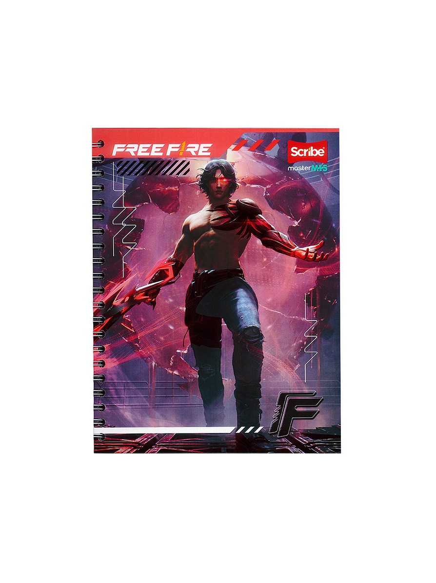 Cuaderno Catedrático Masculino Master 80 Hojas Lineas 2