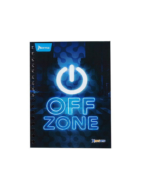 Agenda Pasta Dura X-Presarte Masculino 5 Materias Cuadros 1