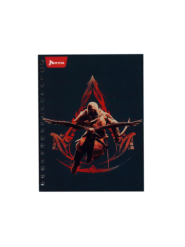 Cuaderno Pasta Dura Assassin´s Creed 7 Materias 1