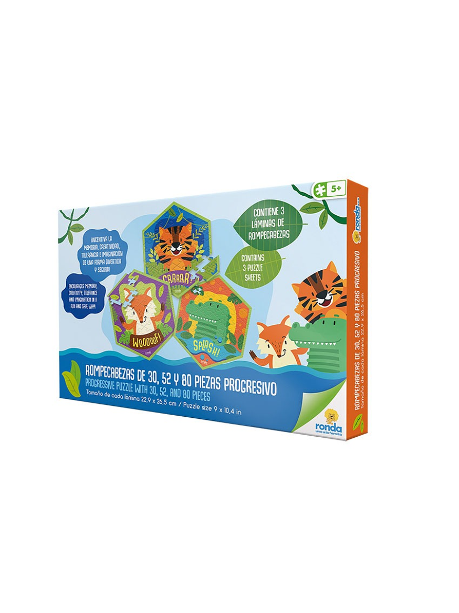 Rompecabezas Progresivo Para Niño 3