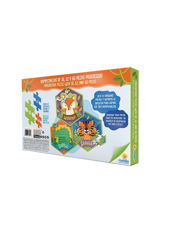 Rompecabezas Progresivo Para Niño 5