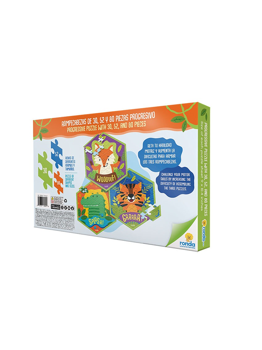 Rompecabezas Progresivo Para Niño 5