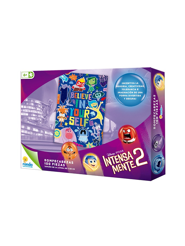 Rompecabezas X 100 Piezas Intensamente 2 3
