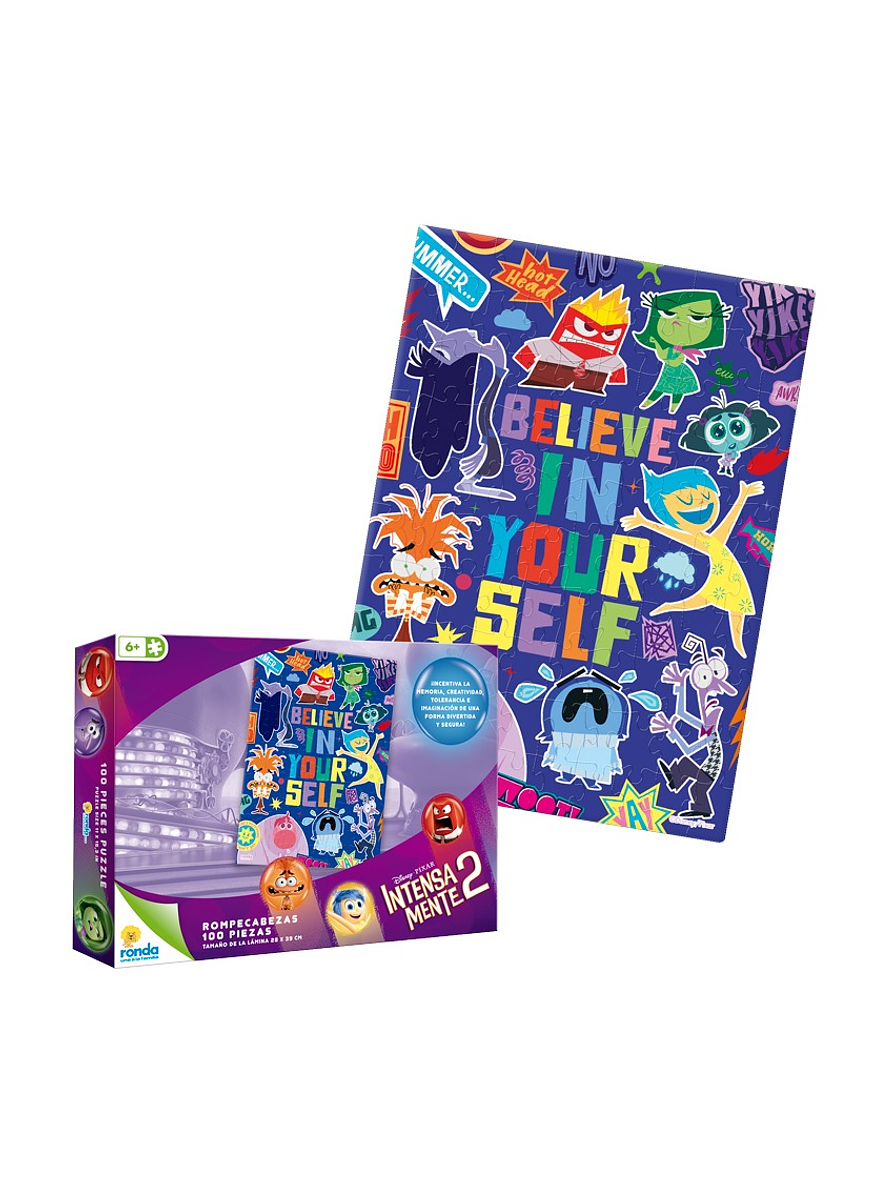 Rompecabezas X 100 Piezas Intensamente 2 2
