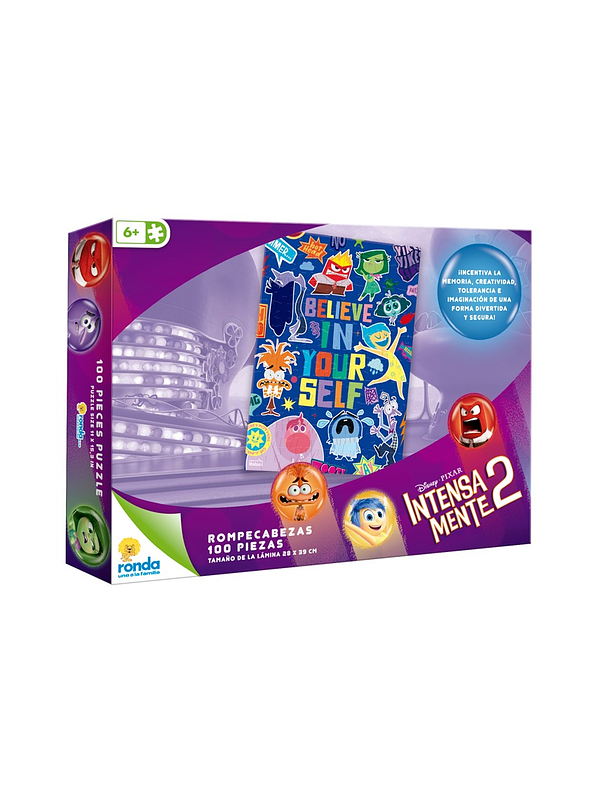 Rompecabezas X 100 Piezas Intensamente 2 1