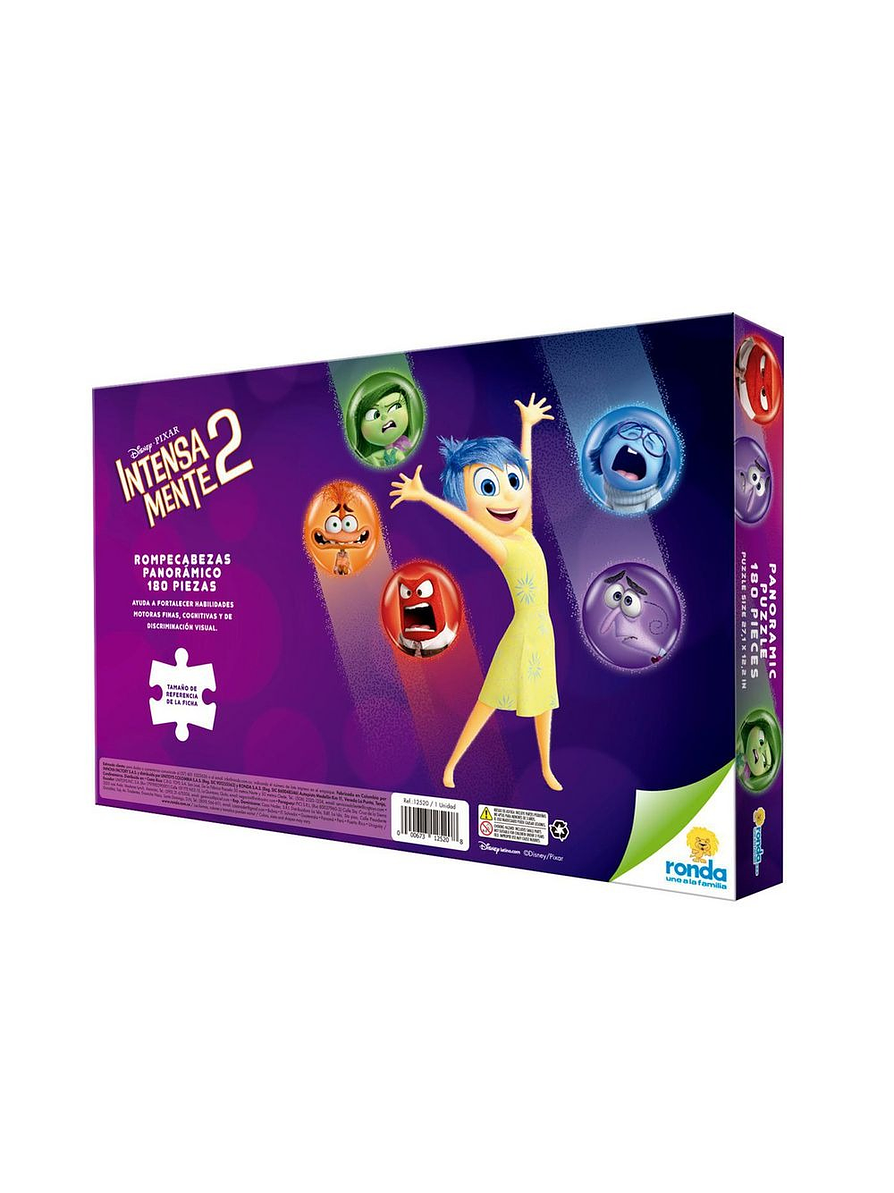 Rompecabezas X 180 Piezas Intensamente 2 3