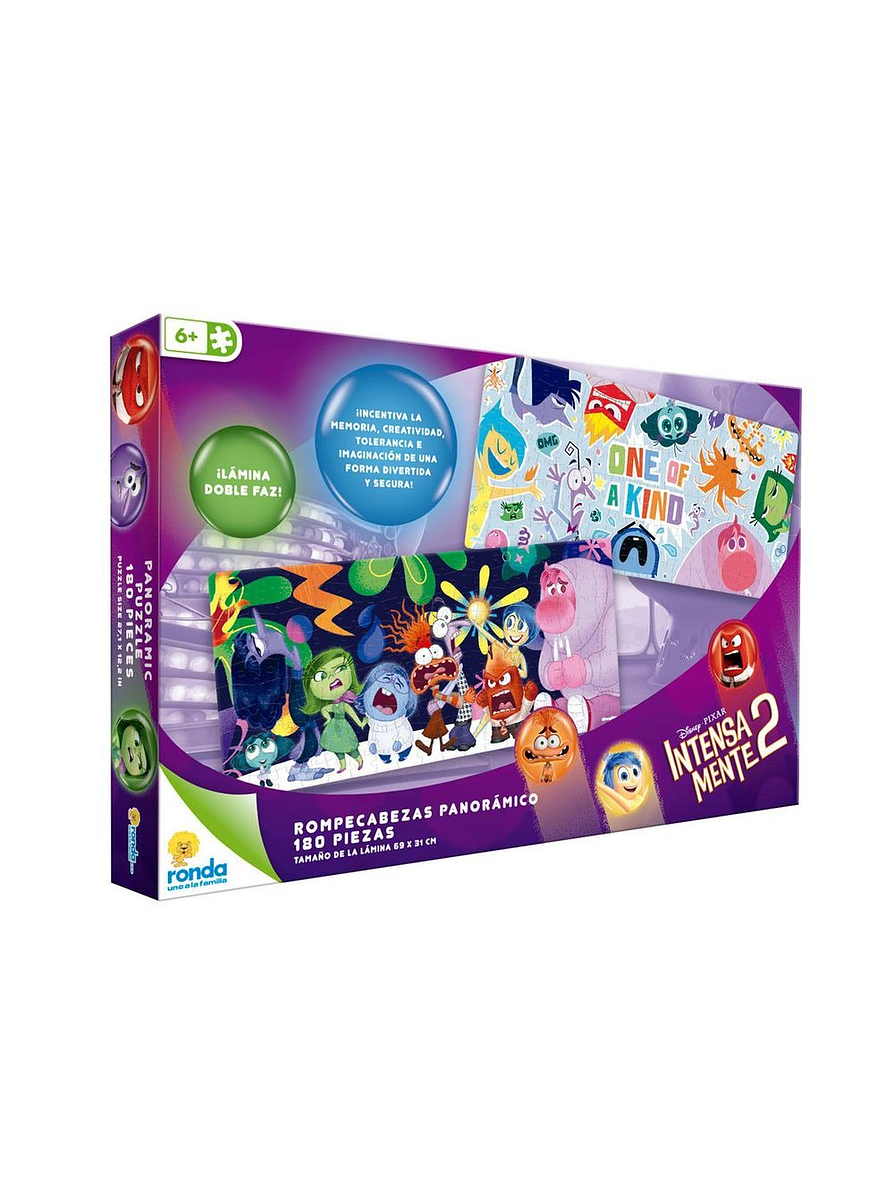 Rompecabezas X 180 Piezas Intensamente 2 1