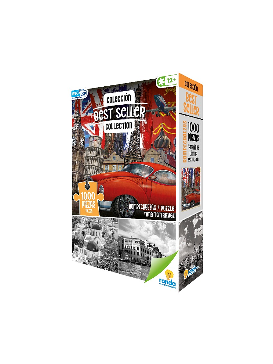 Rompecabezas X 1000 Piezas Best Seller Time To Travel 1