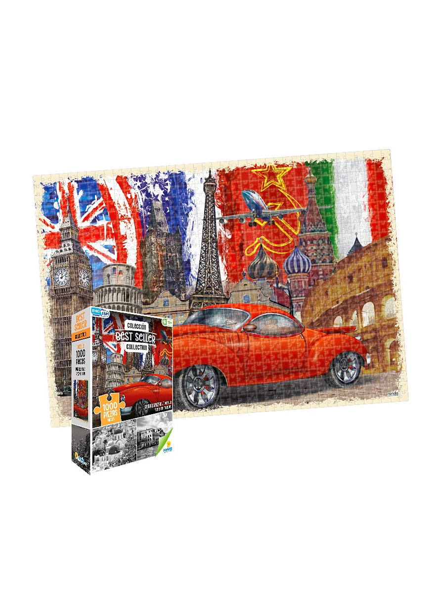 Rompecabezas X 1000 Piezas Best Seller Time To Travel 2