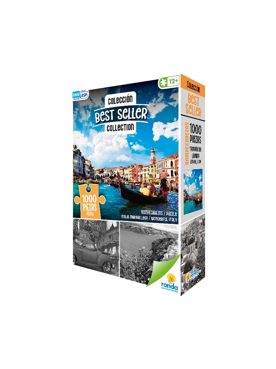 Rompecabezas X 1000 Piezas Best Seller Italia Maravillosa 1