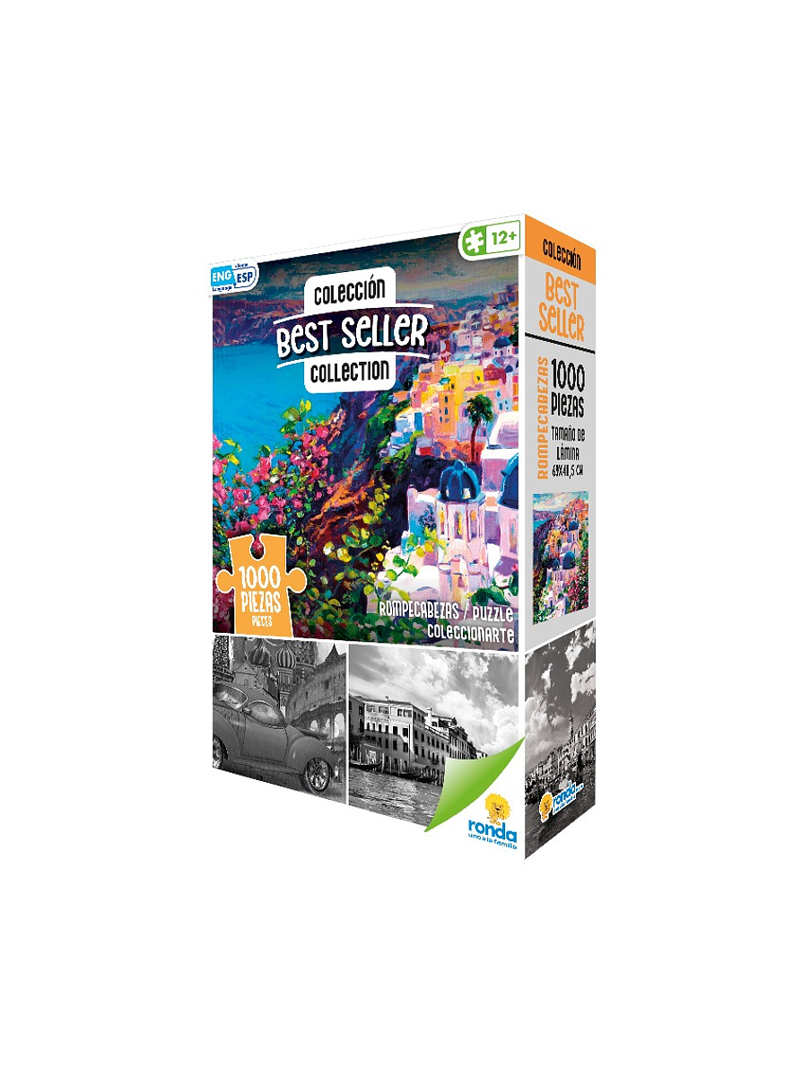 Rompecabezas X 1000 Piezas Best Seller Santorini 1