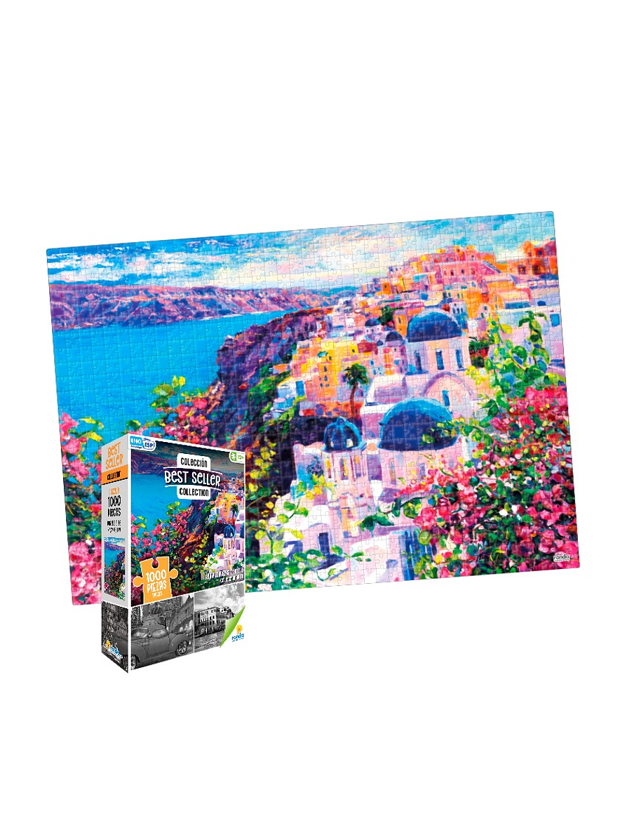 Rompecabezas X 1000 Piezas Best Seller Santorini 2