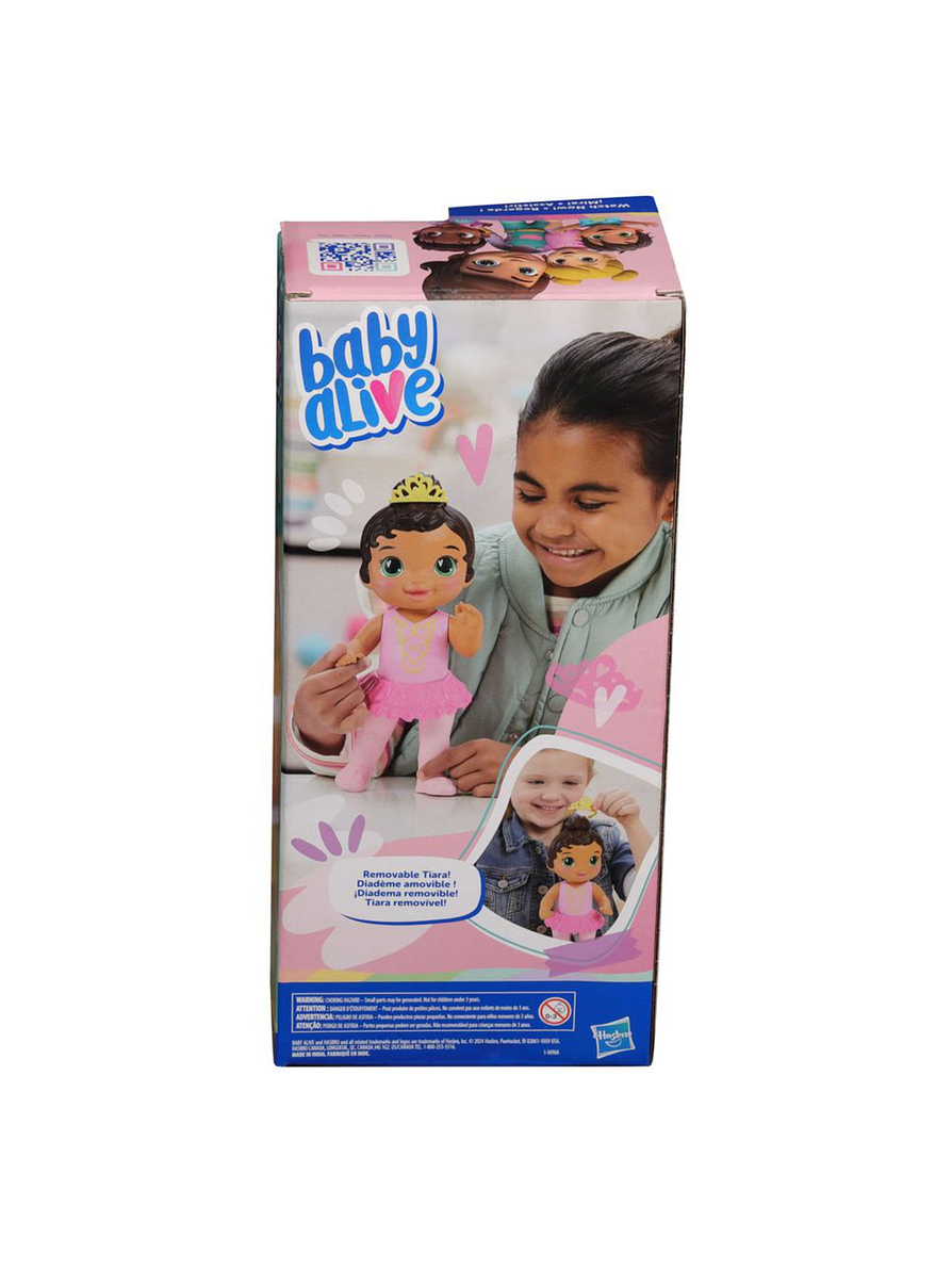Baby Alive Princesa Bailarina Cabello Castaño 4