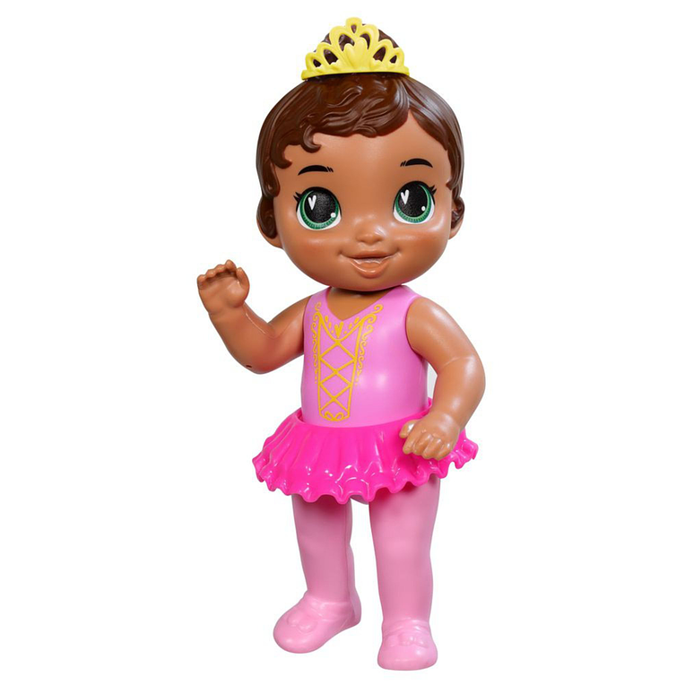 Baby Alive Princesa Bailarina Cabello Castaño 1