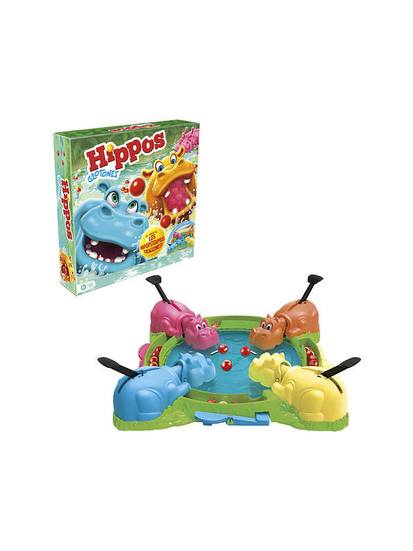 Hasbro Gaming Hippos Glotones 2