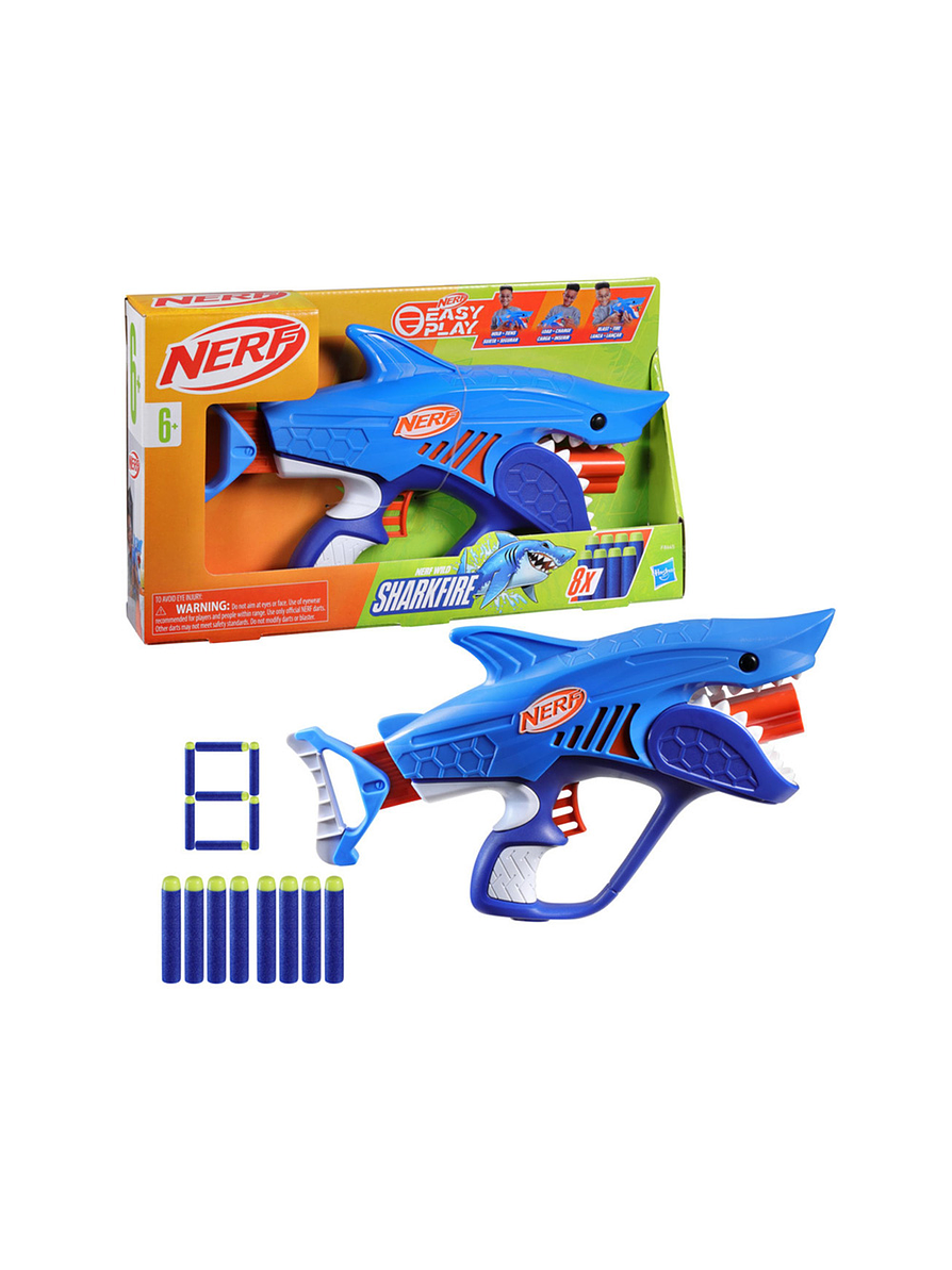 Lanzador Nerf Junior Wild Sharkfire 2
