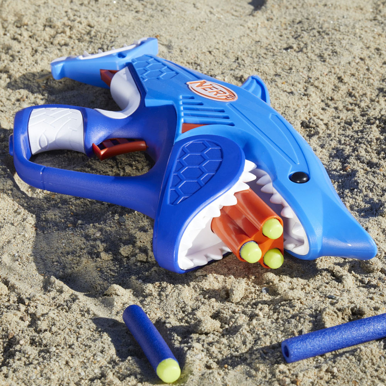 Lanzador Nerf Junior Wild Sharkfire 13