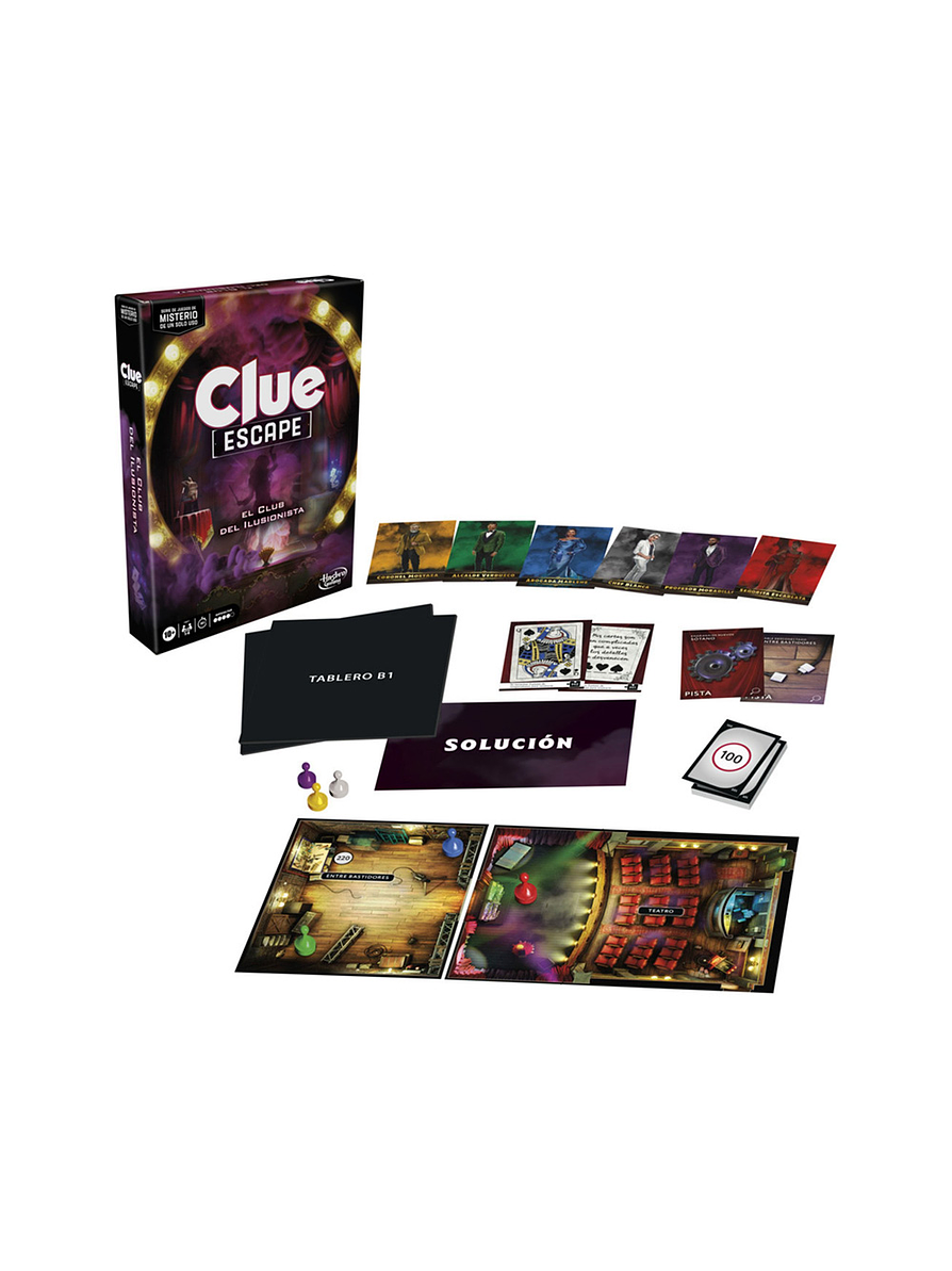 Gaming Clue Escape El Club del Ilusionista  2