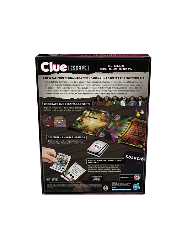 Gaming Clue Escape El Club del Ilusionista  7