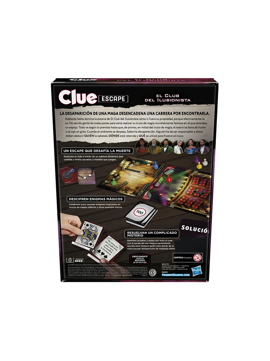 Gaming Clue Escape El Club del Ilusionista  7