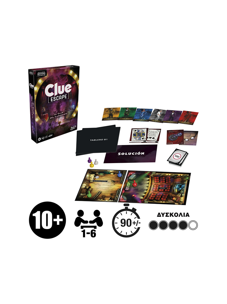 Gaming Clue Escape El Club del Ilusionista  6