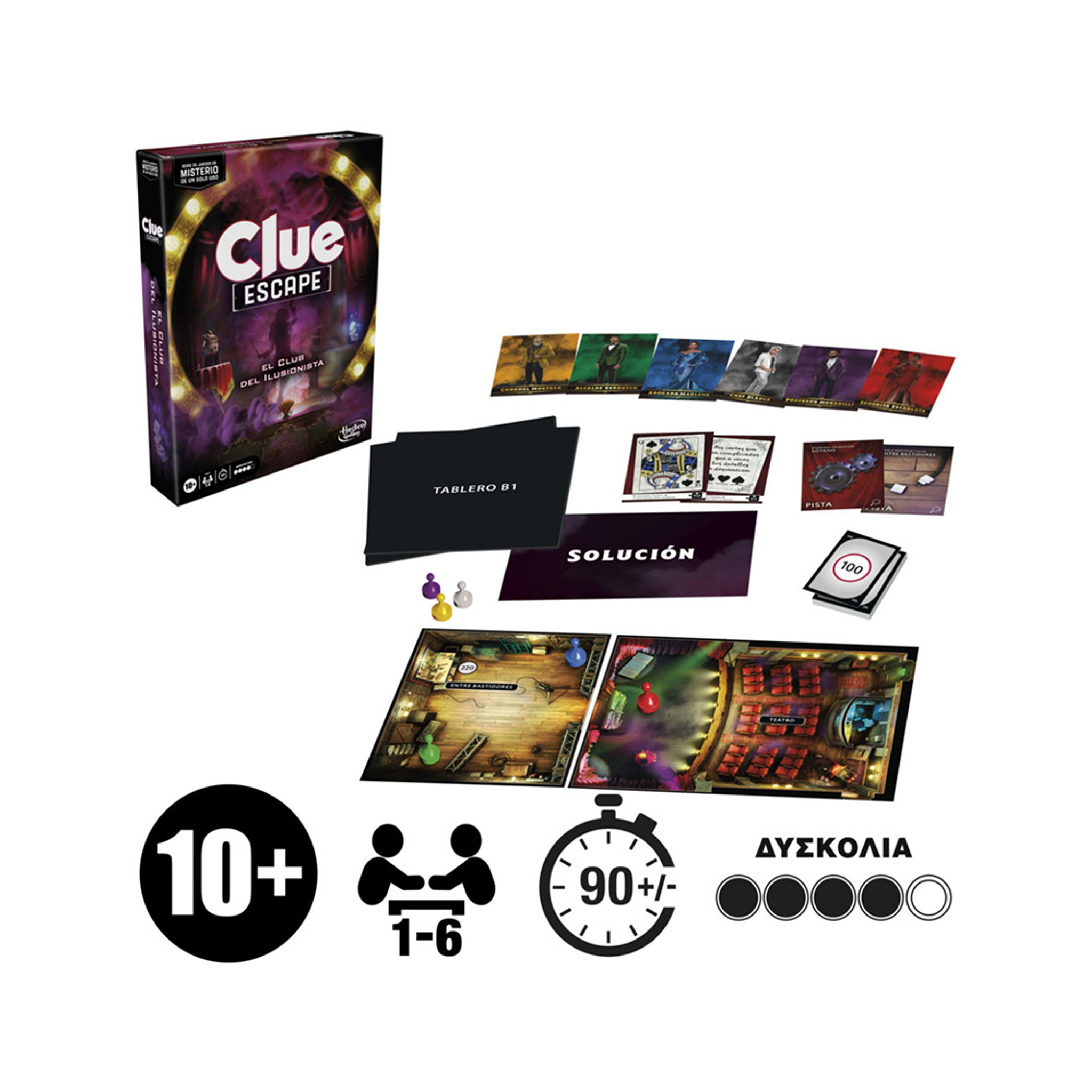 Gaming Clue Escape El Club del Ilusionista  6