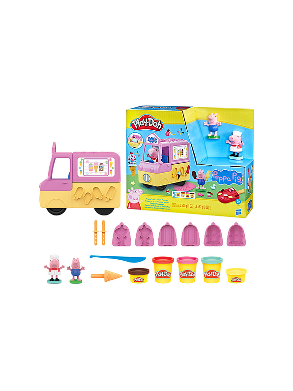 Play Doh Peppa Pig Camión de Helados 2