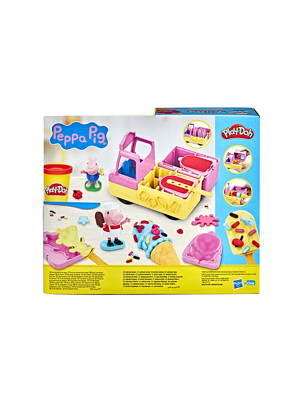 Play Doh Peppa Pig Camión de Helados 3