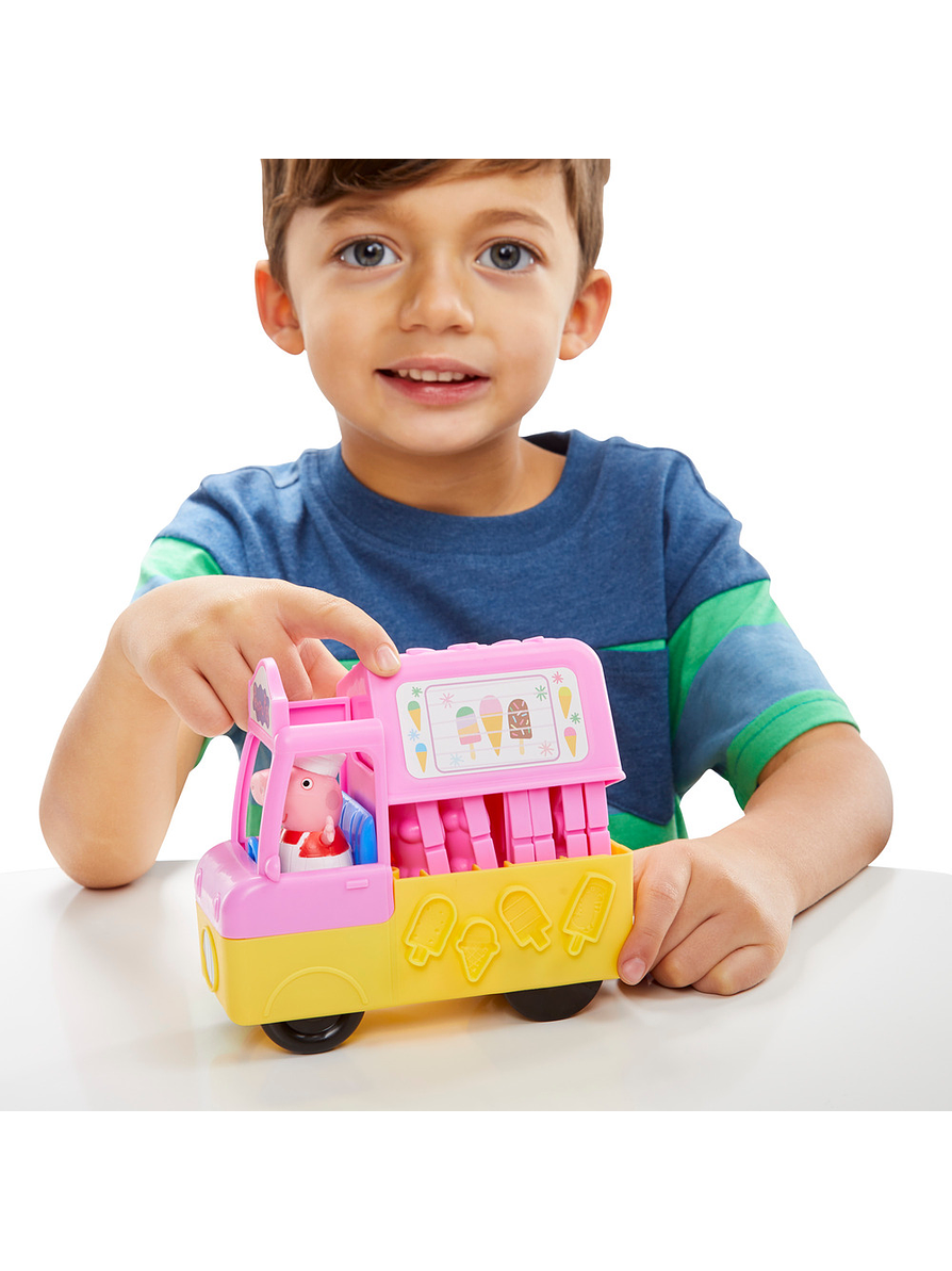 Play Doh Peppa Pig Camión de Helados 5