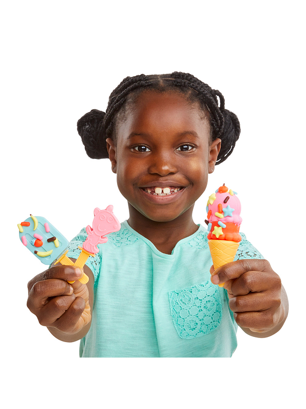 Play Doh Peppa Pig Camión de Helados 6