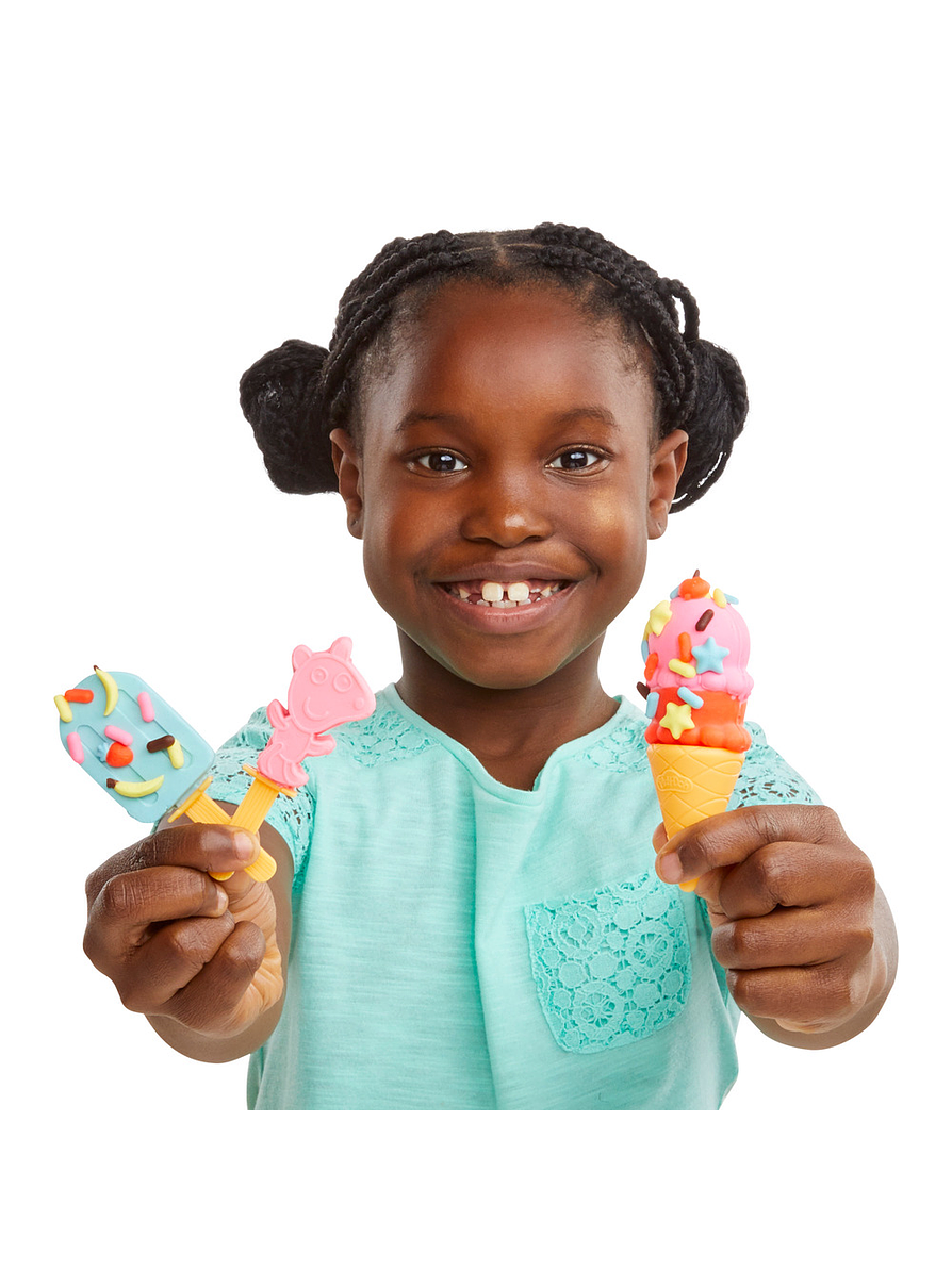 Play Doh Peppa Pig Camión de Helados 6