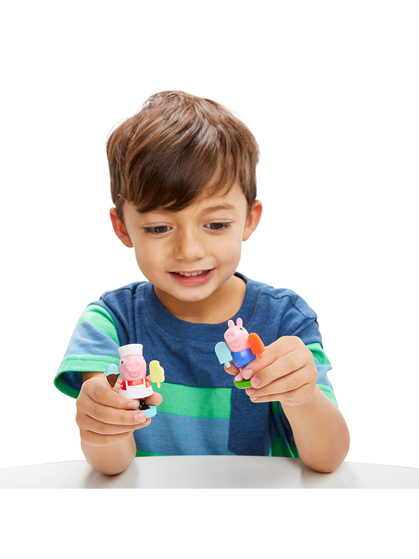 Play Doh Peppa Pig Camión de Helados 9
