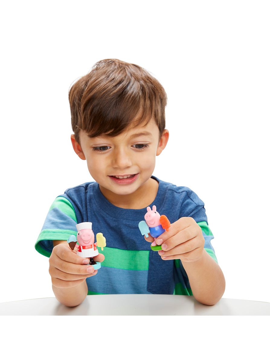 Play Doh Peppa Pig Camión de Helados 9