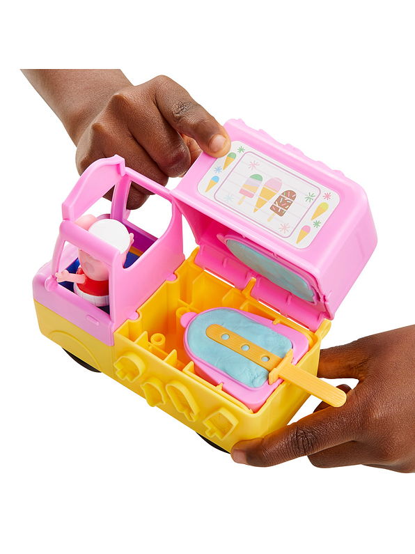 Play Doh Peppa Pig Camión de Helados 11