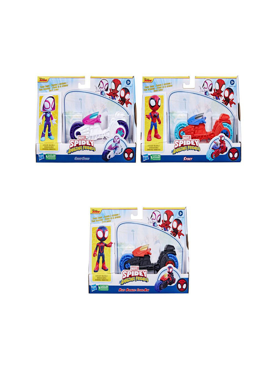 Spidey & His Amazing Friends Héroe y Motocicleta 1