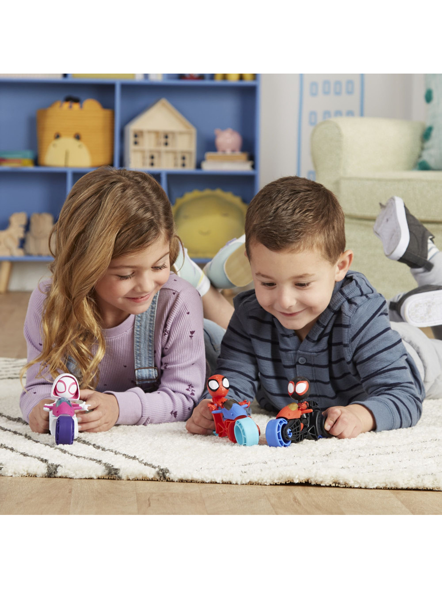 Spidey & His Amazing Friends Héroe y Motocicleta 5