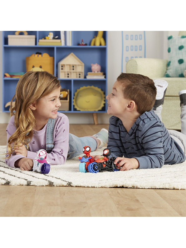 Spidey & His Amazing Friends Héroe y Motocicleta 8