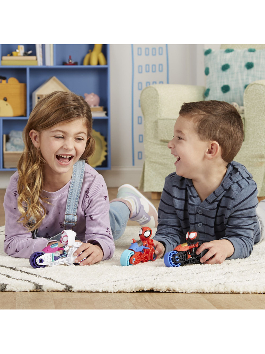 Spidey & His Amazing Friends Héroe y Motocicleta 9