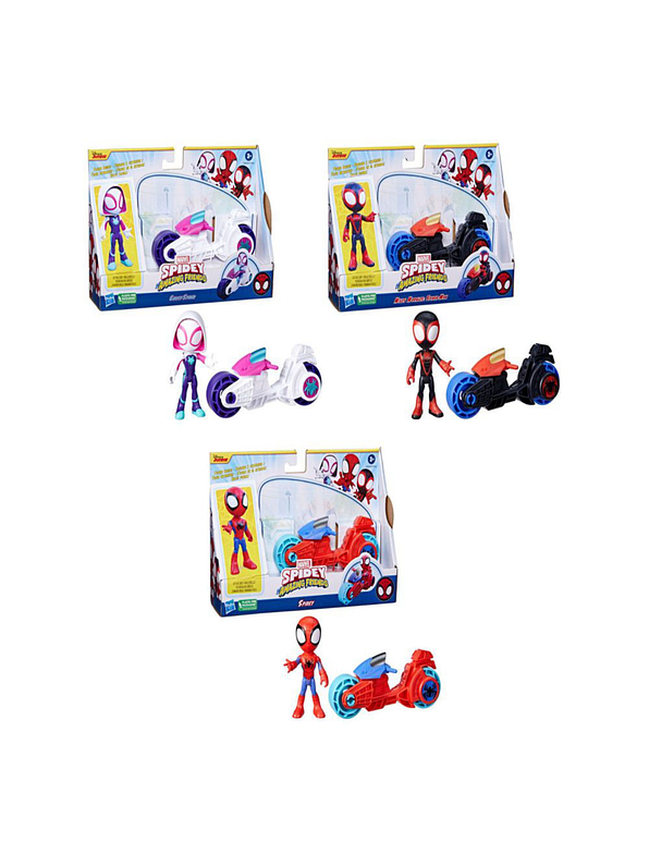 Spidey & His Amazing Friends Héroe y Motocicleta 2