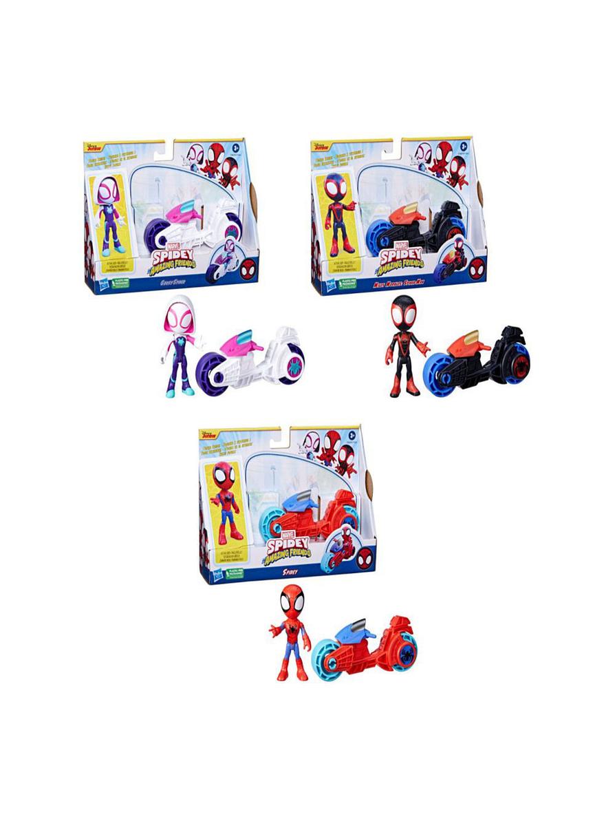 Spidey & His Amazing Friends Héroe y Motocicleta 2