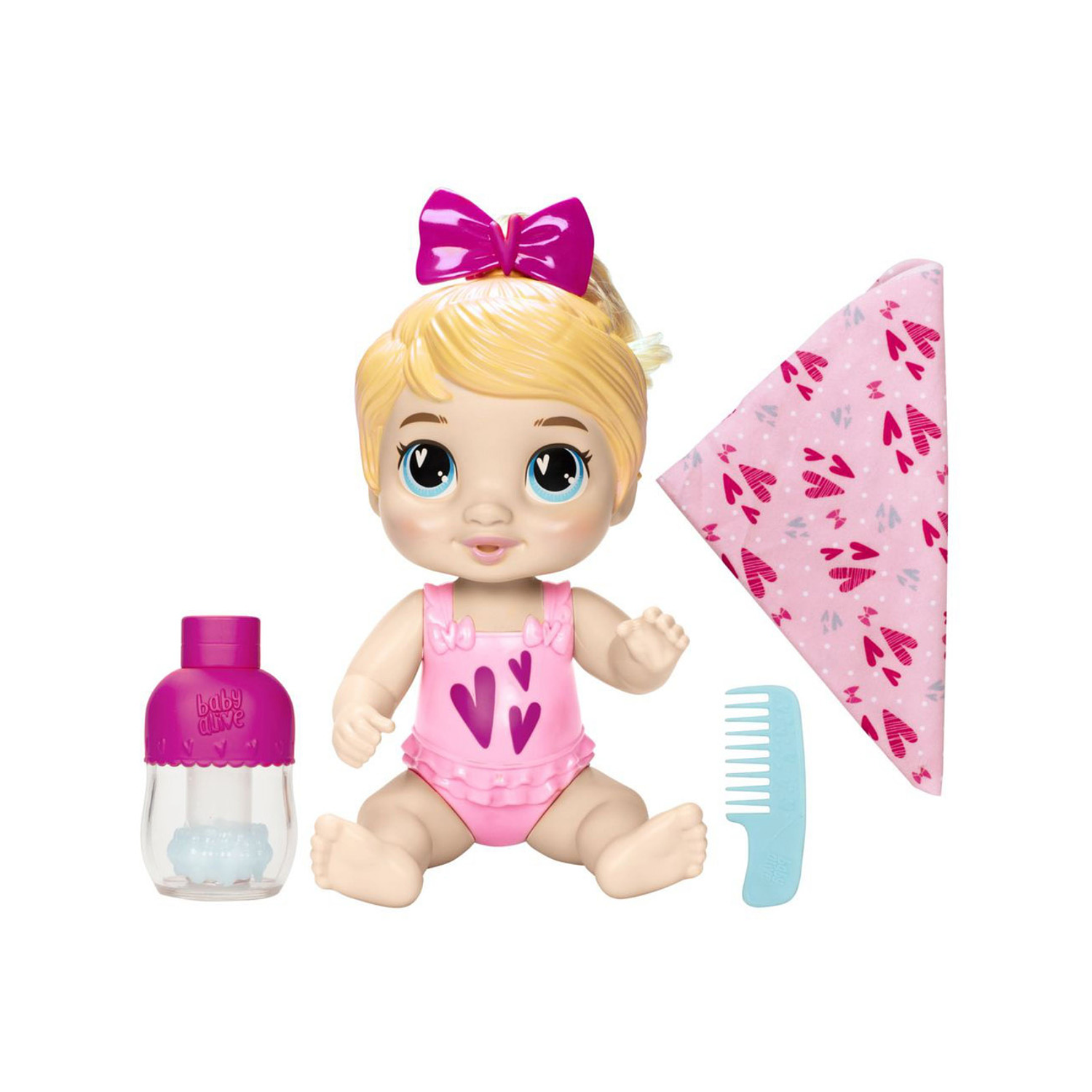 Baby Alive Burbujas Relajantes Harper Hugs Cabello Rubio 3