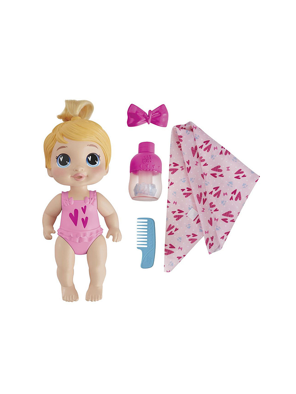 Baby Alive Burbujas Relajantes Harper Hugs Cabello Rubio 4