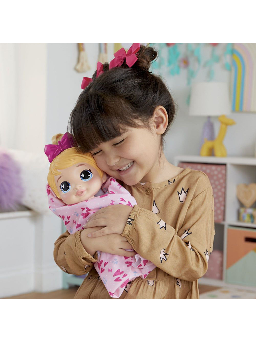 Baby Alive Burbujas Relajantes Harper Hugs Cabello Rubio 6