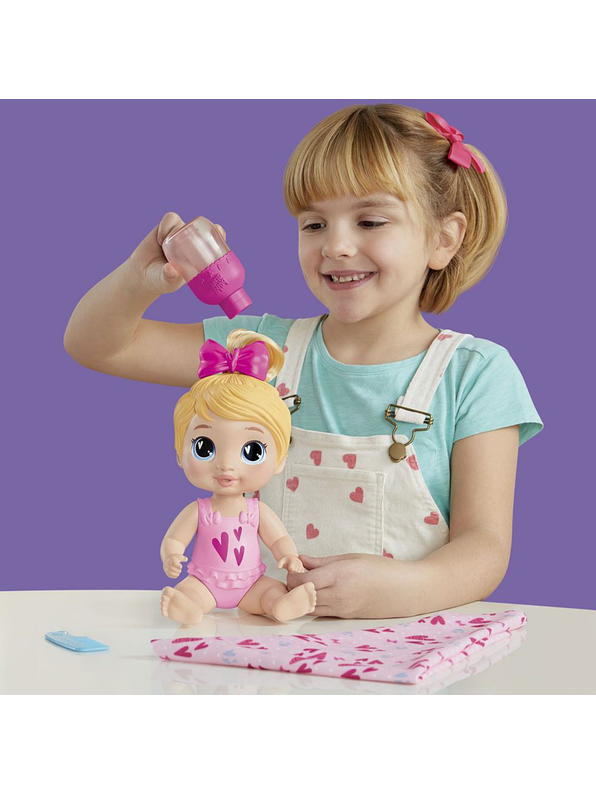 Baby Alive Burbujas Relajantes Harper Hugs Cabello Rubio 7